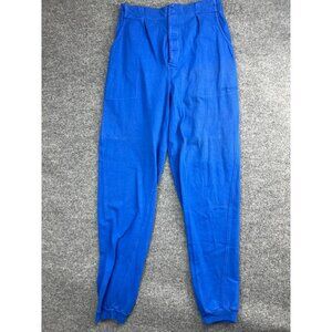 Vintage 80s 90s Hugo Boss Sweatpants Men's Medium Blue Jogger Pockets